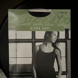 Capezio Black Ultra Soft Transition Tights